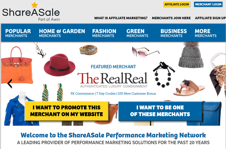 ShareASale, affiliate network