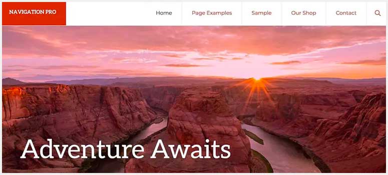 Navigation Pro - IsItWP - Détecteur de thèmes WordPress gratuit Navigation Pro
