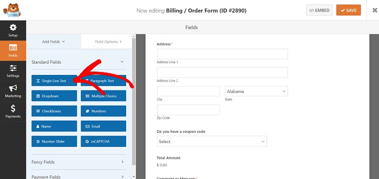 WPForms conditional logic