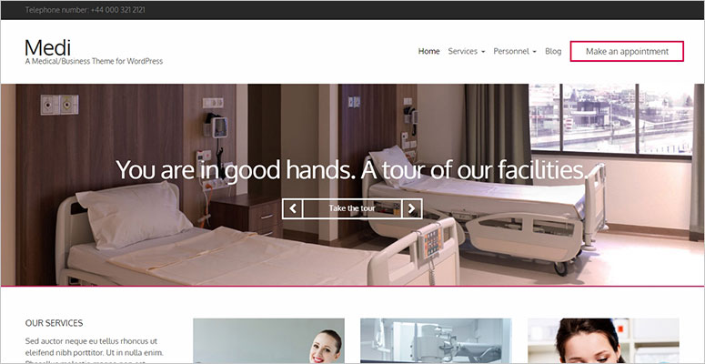 Medi - IsItWP - Détecteur de thèmes WordPress gratuit Medi