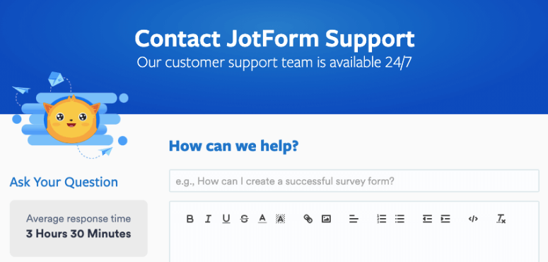 jotform support