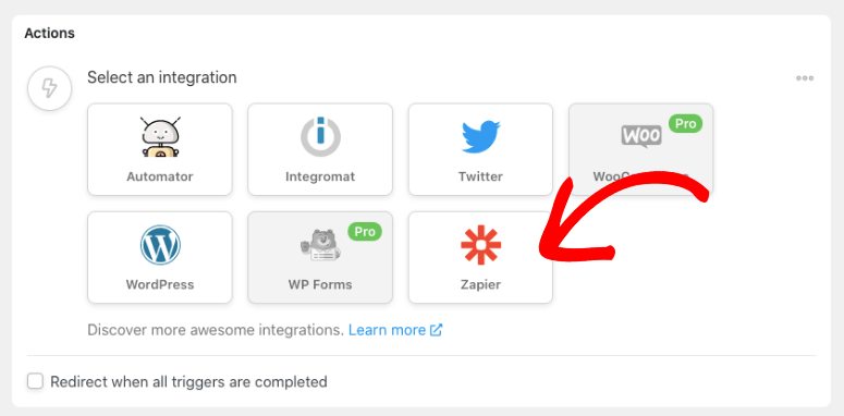 zapier integration inside uncanny