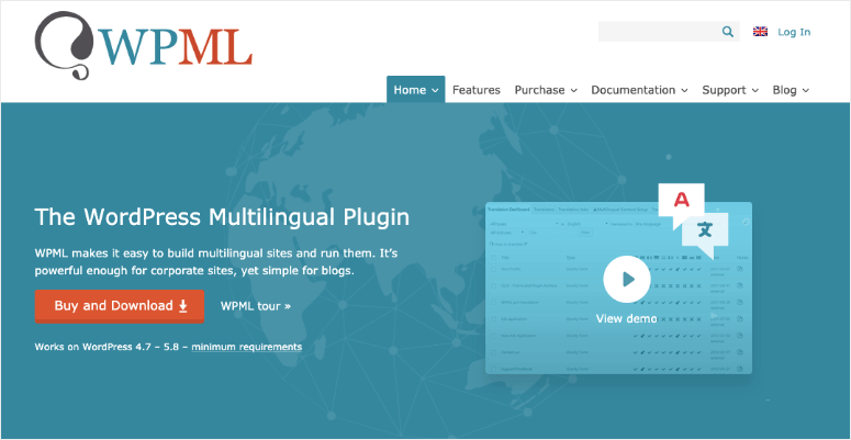 wpml homepage