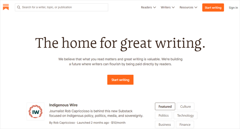 substack - IsItWP - Détecteur de thèmes WordPress gratuit substack