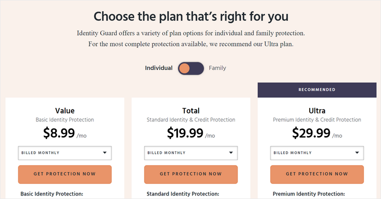 identity-guard-price - IsItWP - Détecteur de thèmes WordPress gratuit identity-guard-price