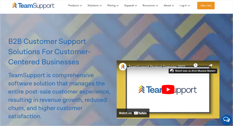 teamsupport homepage