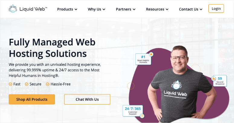 Liquid Web hosting