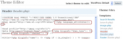 Language Attributes, HTML Type, Charset