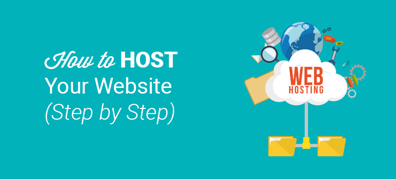 how to host a website