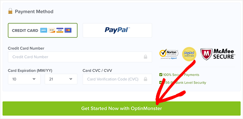OptinMonster Checkout