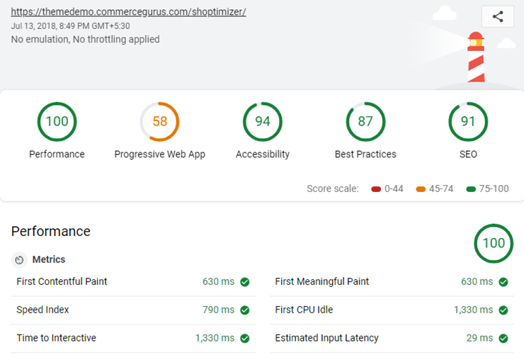 shoptimizer speed audit