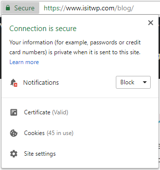 ssl certificate