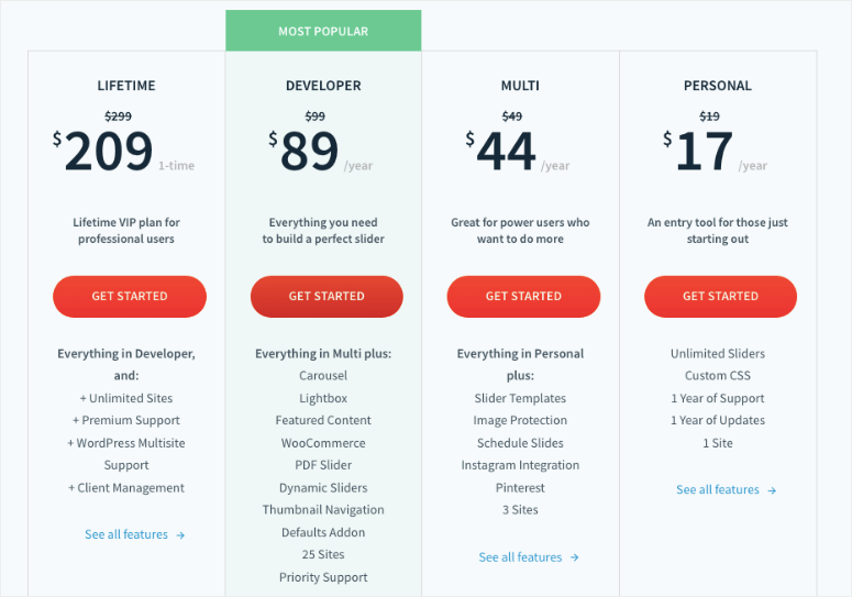 Soliloquy pricing