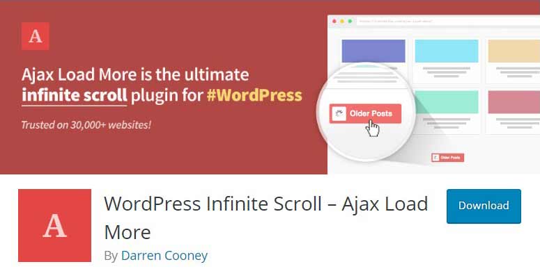 WordPress Infinite Scroll