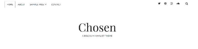 chosen