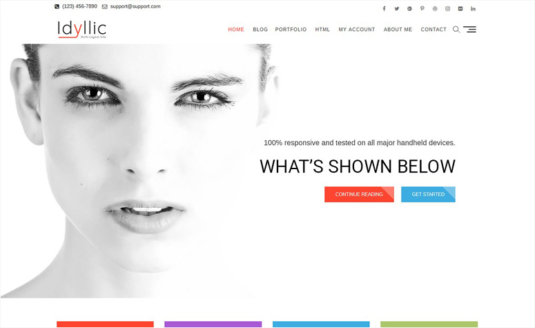 idyllic-wordpress-theme