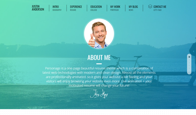 personage-wordpress-theme