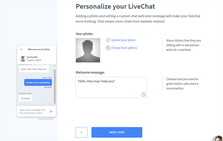 personalize-livechat