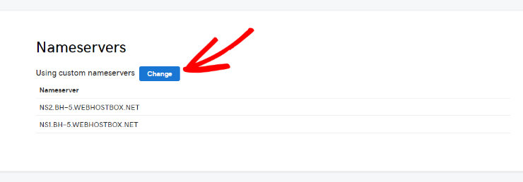 change-nameservers
