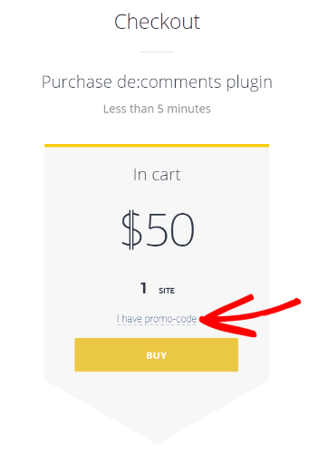 decomments promo code