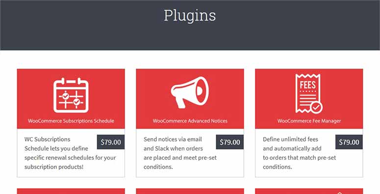 All shop plugins