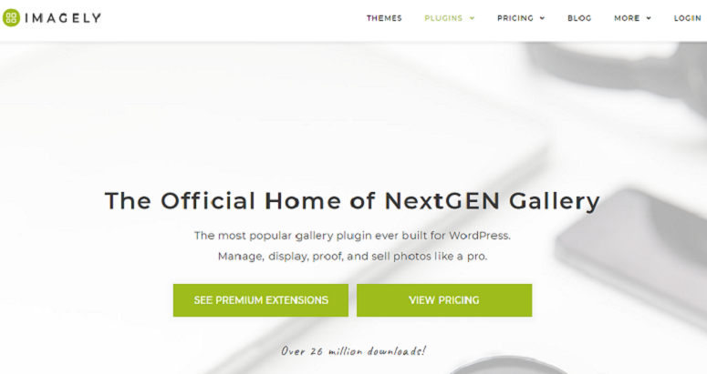 NextGen Gallery - IsItWP - Detetor de temas WordPress gratuito