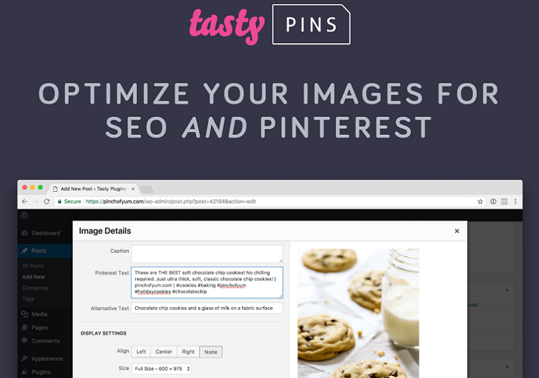 TastyPins, Pinterest Plugins