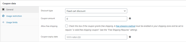 Disable Woocommerce coupon