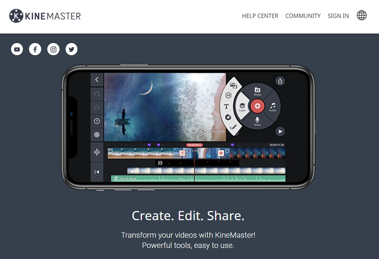 KineMaster, video editor