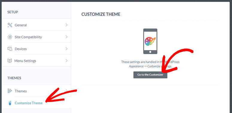 Customize Theme