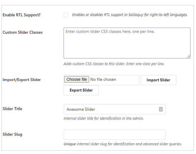 adding multi-mediasiders in wp