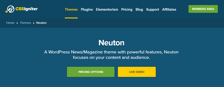 Neuton news theme