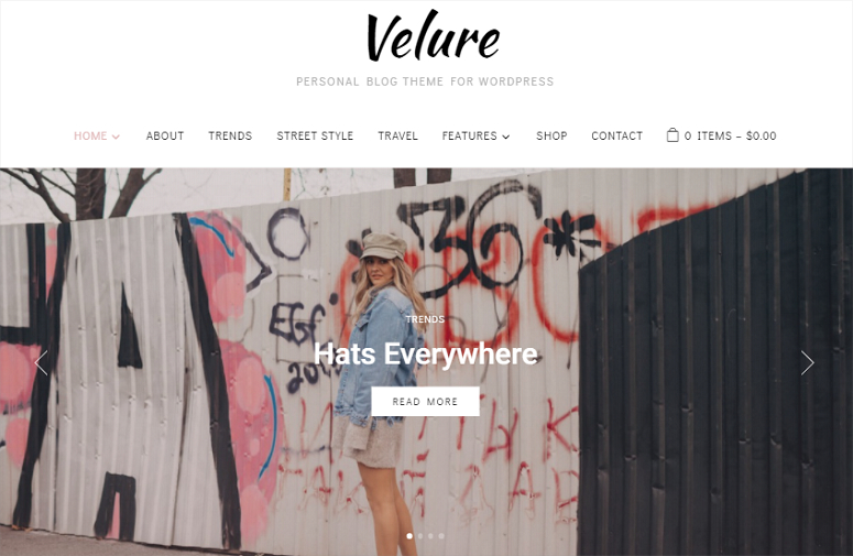 Velure theme