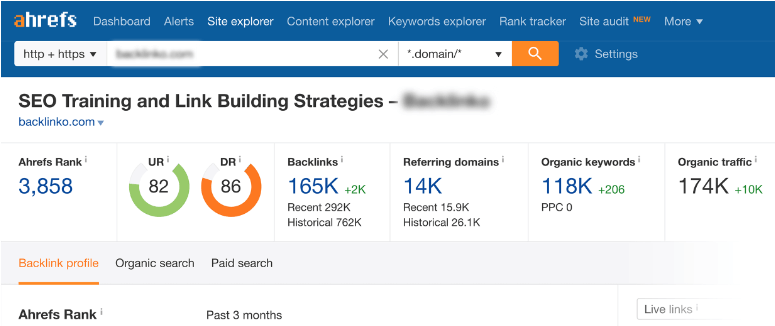 ahrefs-backlink-dashboard