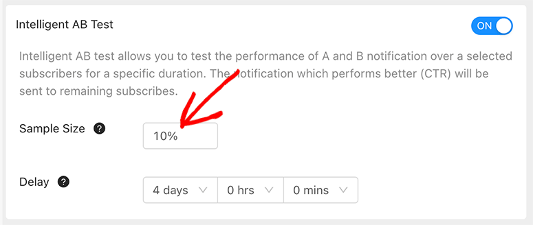 Intelligent AB test