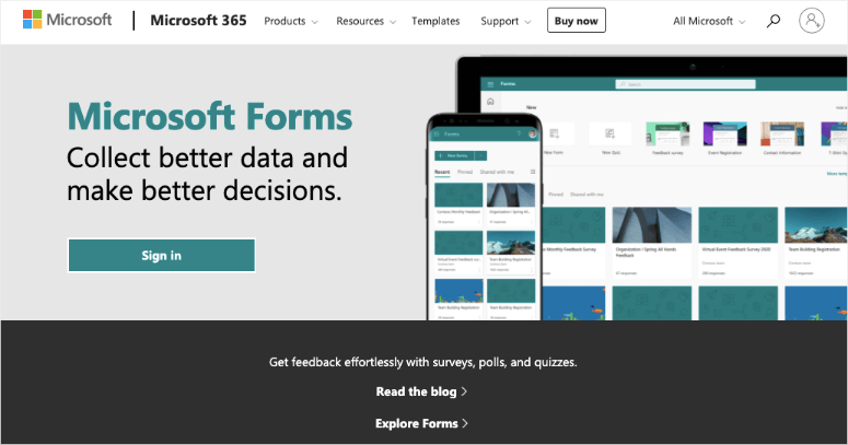 microsoft forms