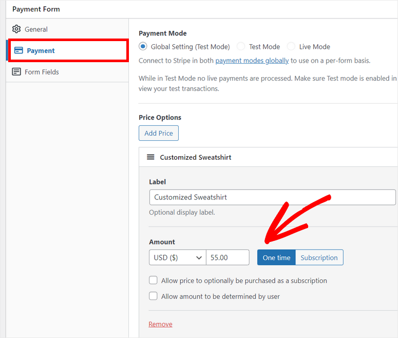 set up payment options - IsItWP - Detetor de temas WordPress gratuito set up payment options