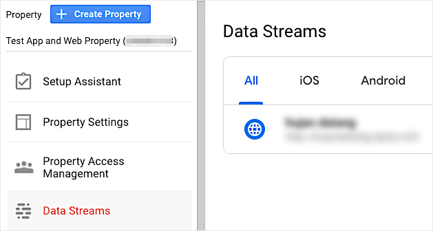 data streams in ga4