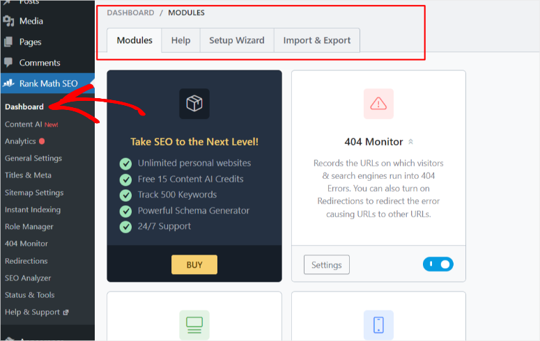 rank-math-menus - IsItWP - Detetor de temas WordPress gratuito rank math menus