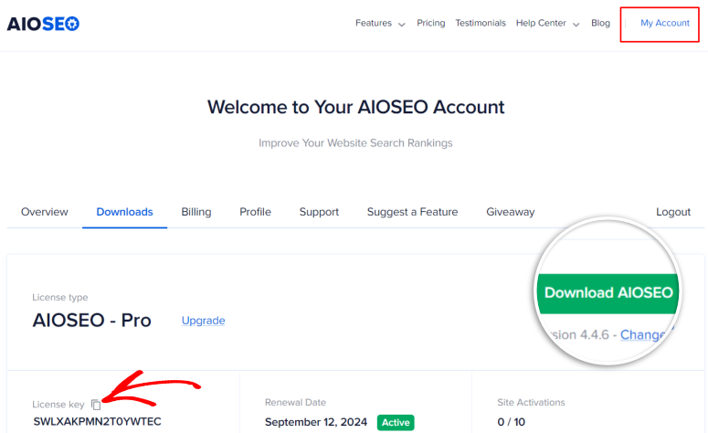 aioseo pro download