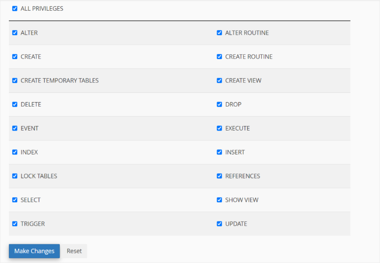 duplicator staging give privileges