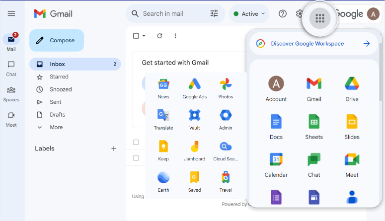 google workspace apps