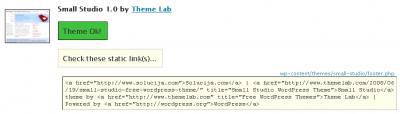 Verificador de autenticidade de tema do WordPress