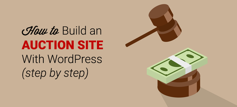 build auction site with wordpress
