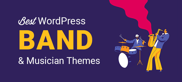 best wordpress band and musician themes