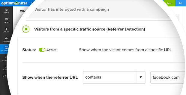 optinmonster referrer detection example