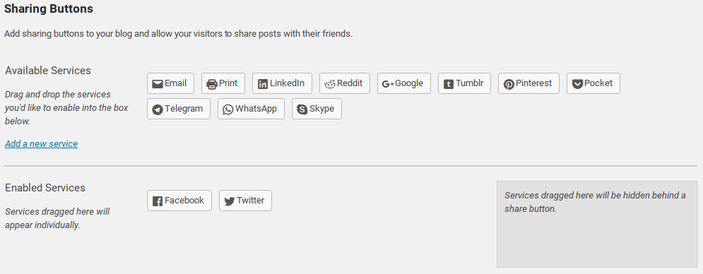 Floating Social Bar Review - jetpack sharing