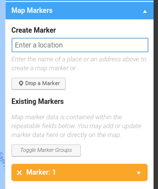 Google Maps Builder Review - markers