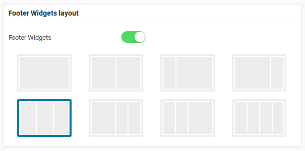Sahifa Review - footer columns