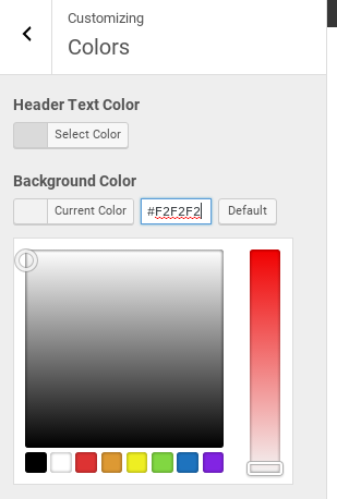 Sparkling Review - color picker